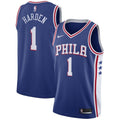 Maglia NBA James Harden Philadelphia 76ers 20222 - Icon Edition - Royal