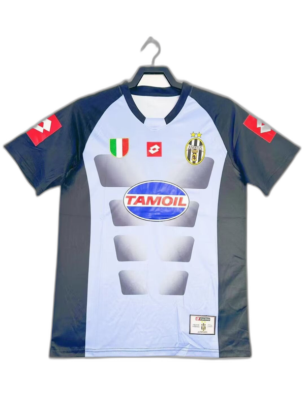 Juventus 02/03 Torwart-Trikot Blau - Retro-Version