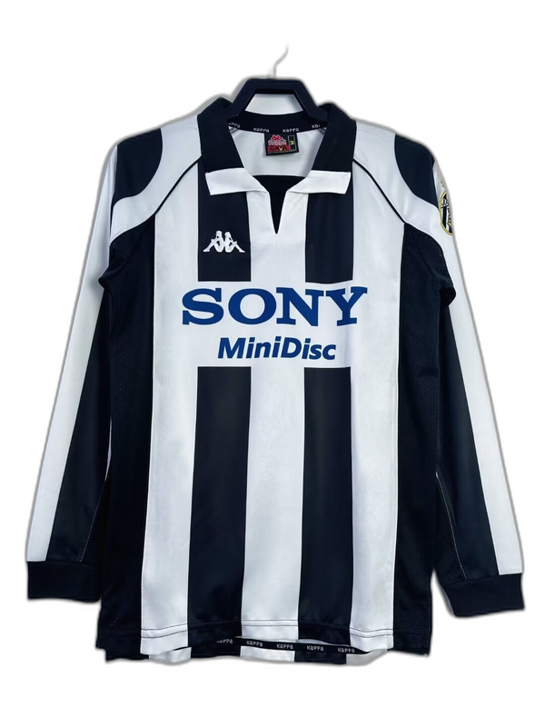 Juventus 97/98 I Camiseta de Local - Versión Retro Manga Larga