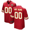 Kansas City Chiefs - Maillot de match NFL personnalisé - Rouge