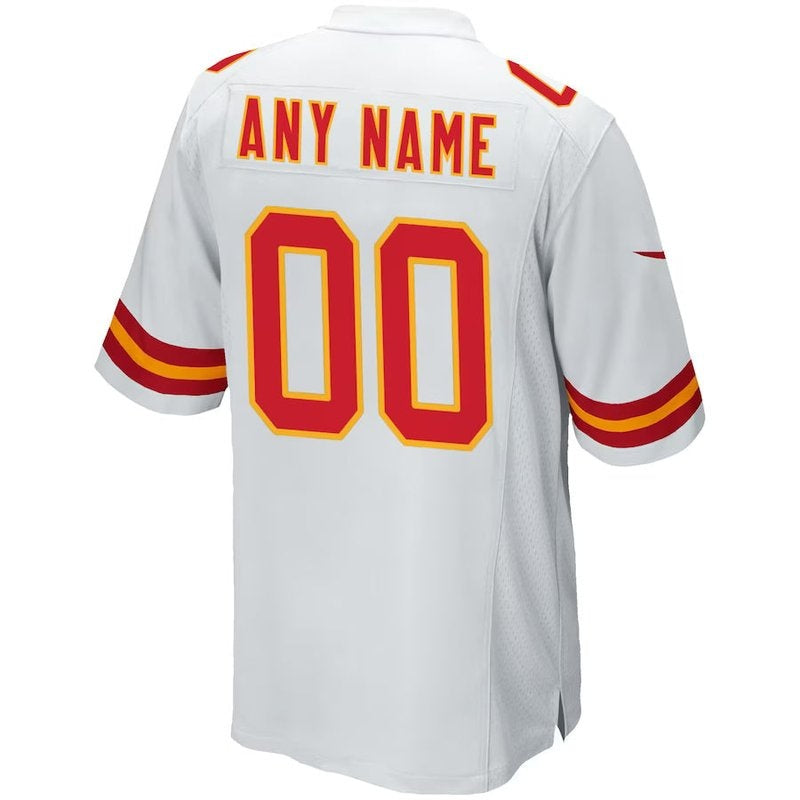 Kansas City Chiefs - Maillot de match NFL personnalisé - Blanc