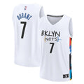 Maglia NBA Fastbreak Kevin Durant Brooklyn Nets 2023 - City Edition - Bianca