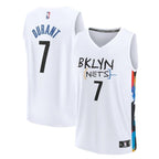 Maglia NBA Fastbreak Kevin Durant Brooklyn Nets 2023 - City Edition - Bianca