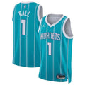 Maglia NBA unisex LaMelo Ball Charlotte Hornets 2023 - Icon Edition - Verde petrolio
