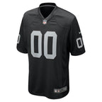 Las Vegas Raiders - Maglia da gara NFL personalizzata - Nera