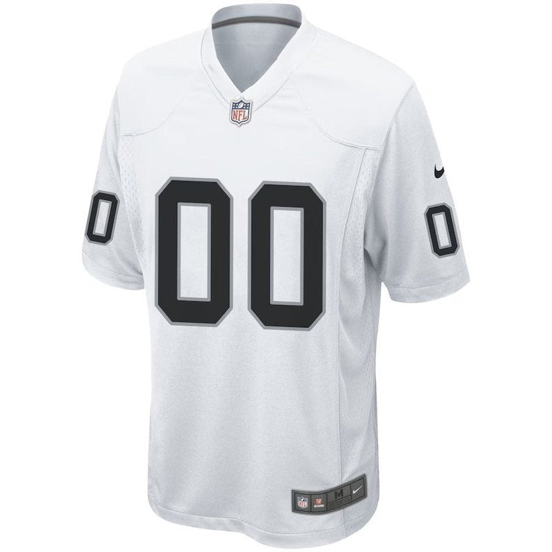 Las Vegas Raiders - Maglia da gara NFL personalizzata - Bianca