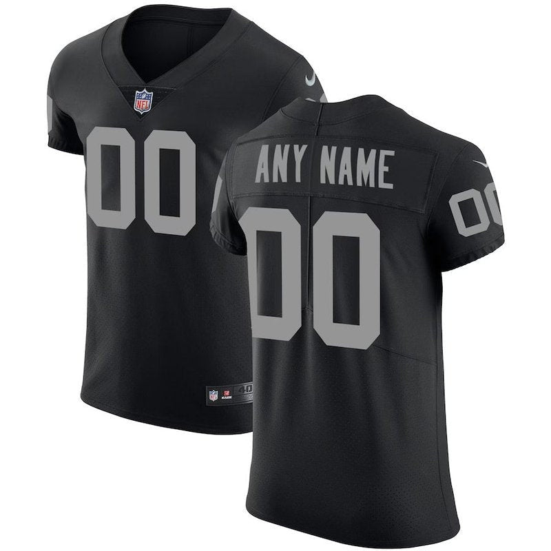 Las Vegas Raiders - Maglia NFL personalizzata Untouchable - Nera