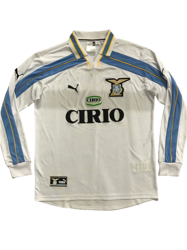 Maglia Lazio 00/01 II da Trasferta a Maniche Lunghe - Versione Retro