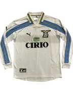 Maglia Lazio 00/01 II da Trasferta a Maniche Lunghe - Versione Retro