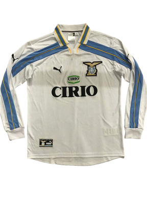 Lazio 00/01 II Away Long Sleeve Jersey - Retro Version