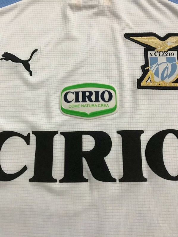 Maglia Lazio 00/01 II da Trasferta a Maniche Lunghe - Versione Retro