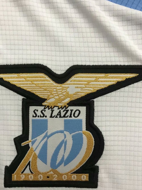 Maglia Lazio 00/01 II da Trasferta a Maniche Lunghe - Versione Retro