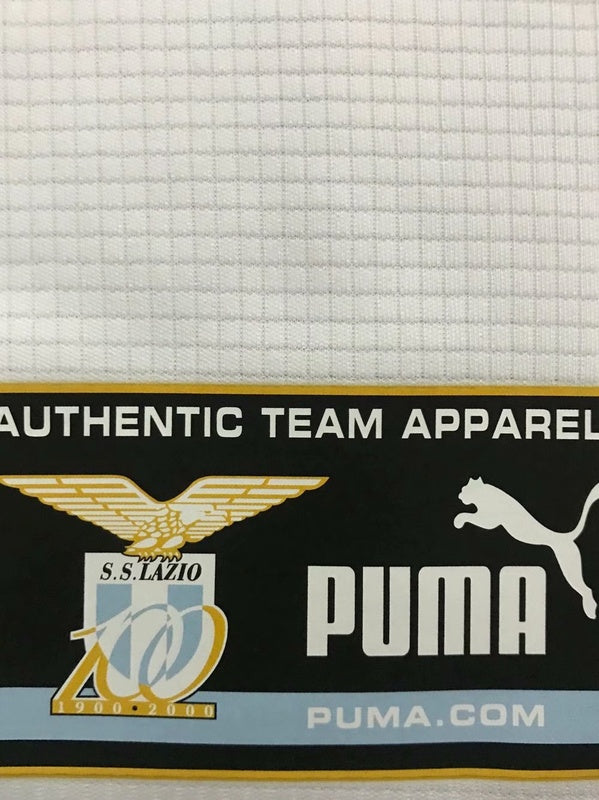 Maglia Lazio 00/01 II da Trasferta a Maniche Lunghe - Versione Retro