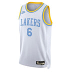 Camiseta NBA blanca - Edición clásica de LeBron James de Los Angeles Lakers 2023