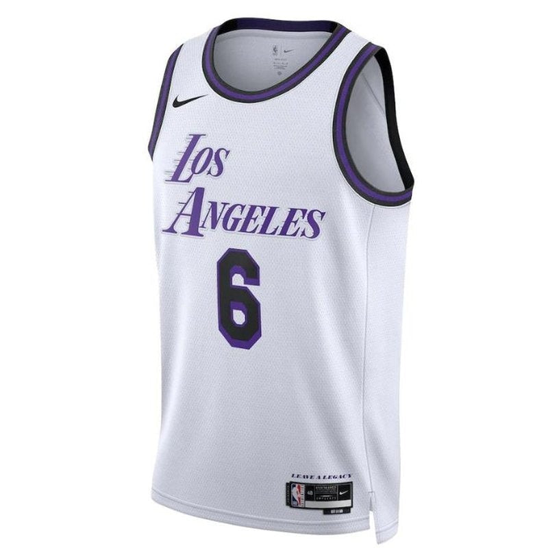 LeBron James Los Angeles Lakers Unisex 2023 NBA Trikot - City Edition - Weiß