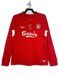 Prima maglia home del Liverpool 04/05 - Versione retro a maniche lunghe