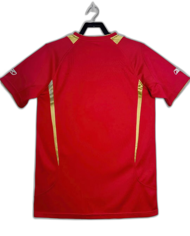 Prima maglia home Liverpool 05/06 - Versione retro