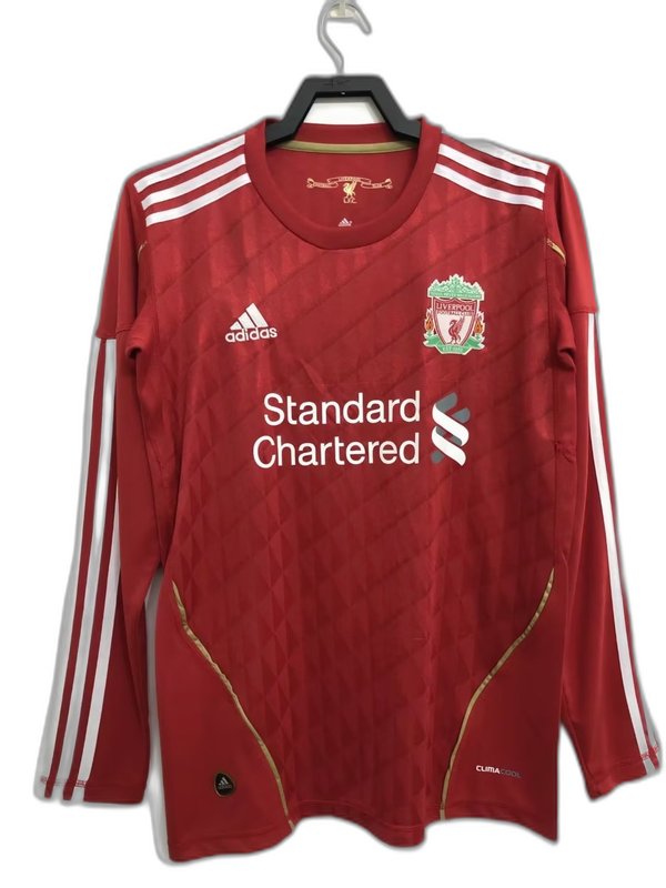 Maglia Home Liverpool 2010 I - Versione Retro a Maniche Lunghe