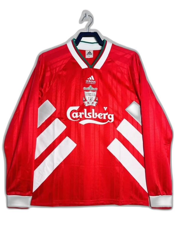 Maillot Domicile Liverpool 93/95 - Version Rétro Manches Longues
