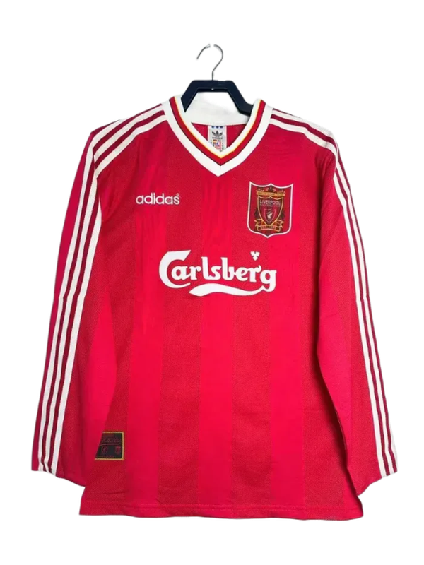 Liverpool 95/96 I Maglia Home - Versione Retro a Maniche Lunghe