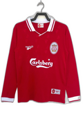 Liverpool 96/97 | Maillot domicile - Version rétro manches longues