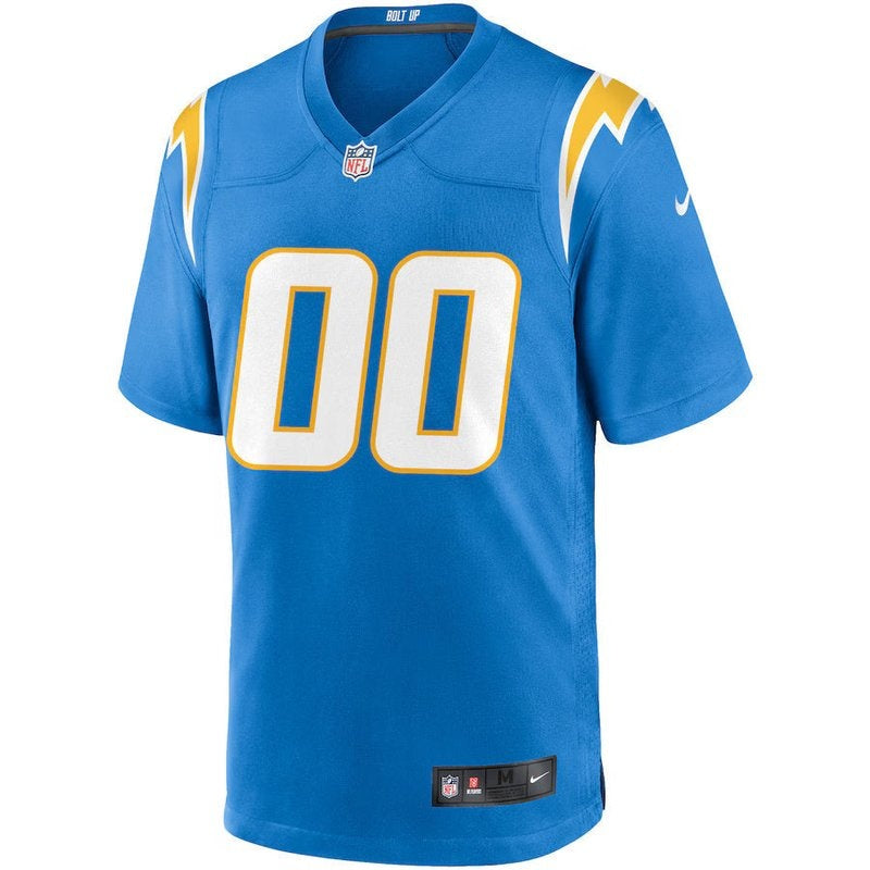 Los Angeles Chargers - Individuell gestaltetes NFL-Game-Jersey in Pastell – Blau