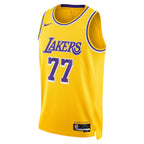 Luka Dončić - Los Angeles Lakers Icon Edition 2024 NBA Trikot - Gold - Unisex