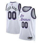 Maglia NBA unisex Los Angeles Lakers 2023 - City Edition - Bianca