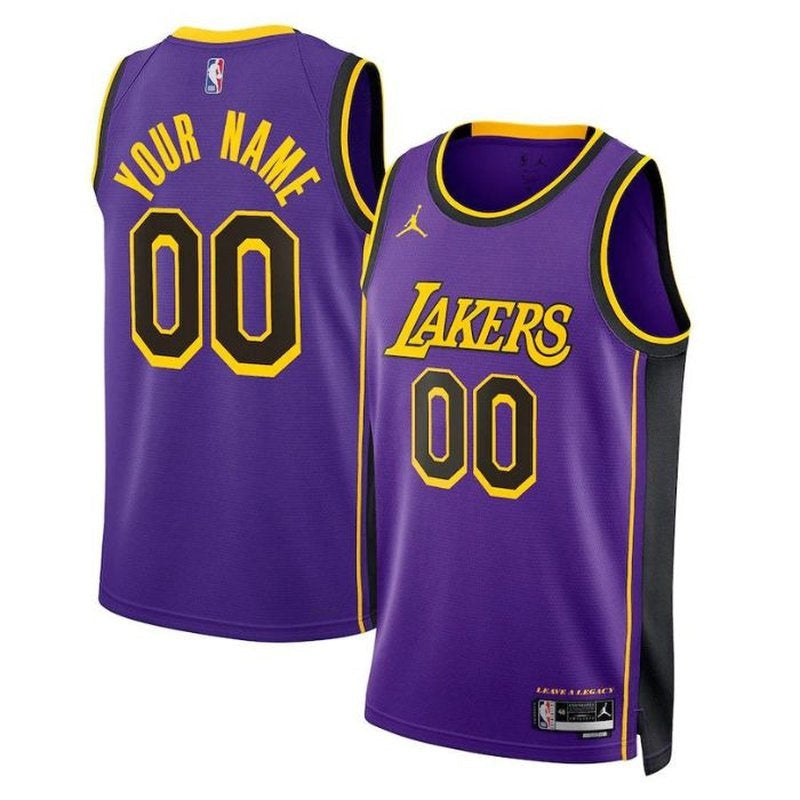 Camiseta unisex de la NBA Los Angeles Lakers 2023 - Edición Statement - Morado