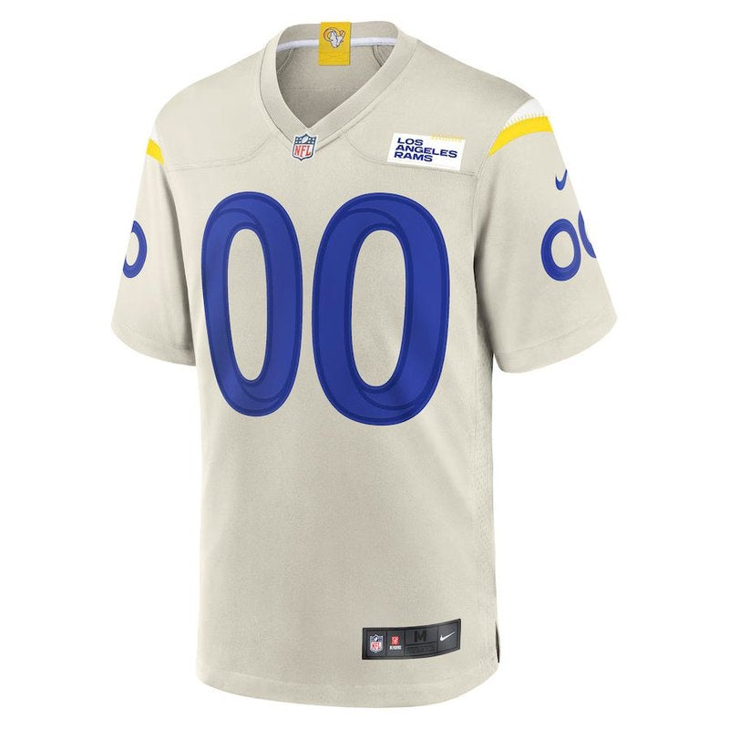 Los Angeles Rams - Maglia da gara NFL personalizzata Bone