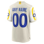 Los Angeles Rams - Maglia da gara NFL personalizzata Bone