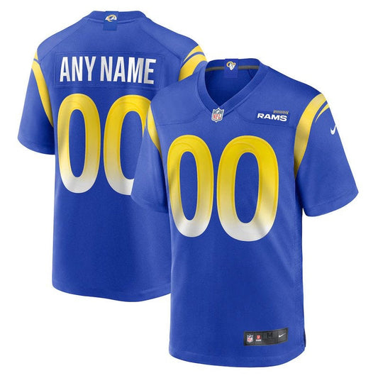 Los Angeles Rams - Maillot de match NFL personnalisé Royal