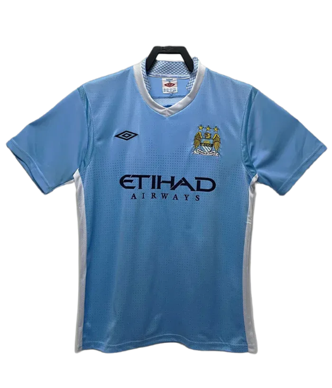 Prima maglia home del Manchester City 11/12 - Versione retro