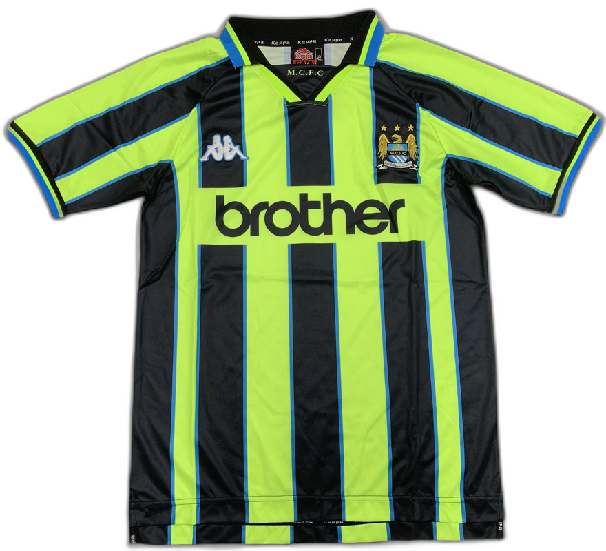 Maglia da Trasferta II Manchester City 98/99 - Versione Retro