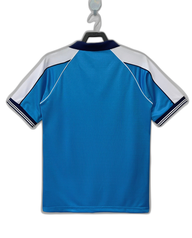 Prima maglia home del Manchester City 99/01 - Versione retro