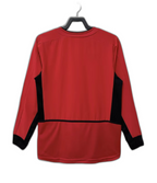 Maillot Domicile Manchester United 02/04 - Version Rétro Manches Longues