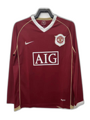 Manchester United 06/07 I Home Jersey - Long Sleeve Retro Version