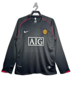 Seconda maglia da trasferta del Manchester United 07/08 - Versione retro a maniche lunghe