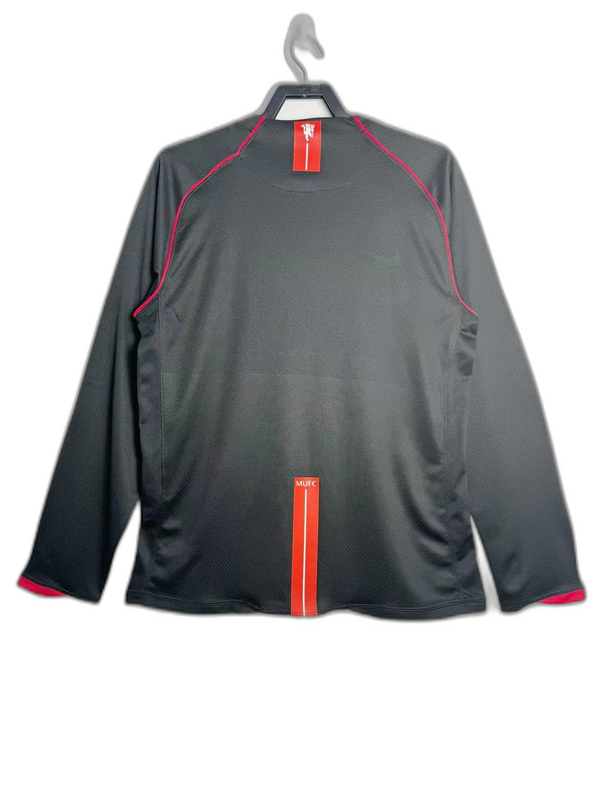Seconda maglia da trasferta del Manchester United 07/08 - Versione retro a maniche lunghe