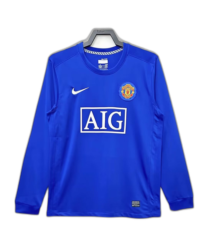 Maillot third Manchester United 08/09 - Version rétro à manches longues