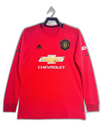 Maglia Home Manchester United 19/20 I - Versione Retro a Maniche Lunghe