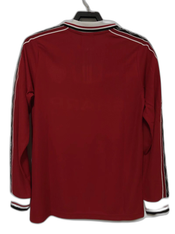Maglia Home Manchester United 1998 I - Versione Retro a Maniche Lunghe