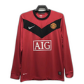 Maillot domicile Manchester United 2010 - Version rétro manches longues