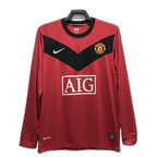 Maillot domicile Manchester United 2010 - Version rétro manches longues