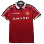Prima maglia home Manchester United 98/99 - Versione retro