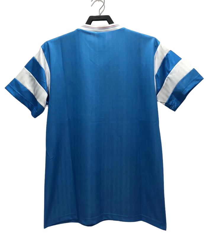 Maglia Olympique di Marsiglia 1990 Edizione Blu - Versione Retro