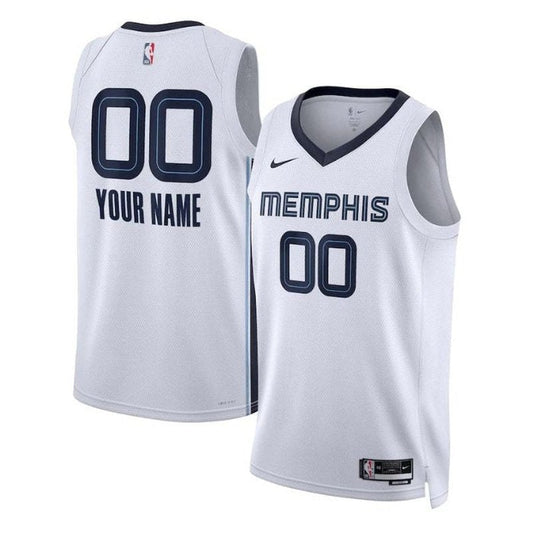 Memphis Grizzlies Unisex 2023 Weißes NBA-Trikot – Association Edition