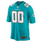 Miami Dolphins - Maglia da gara NFL personalizzata Aqua