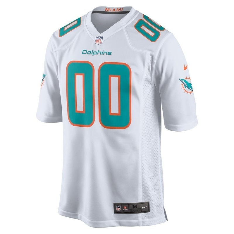 Miami Dolphins - Personalisiertes NFL-Spieltrikot - Weiß
