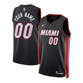 Maglia NBA unisex Miami Heat 2023 nera - Icon Edition